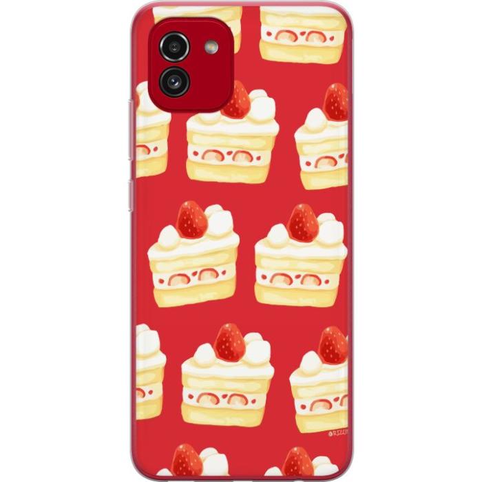 iSecrets - Mobilskal till Samsung Galaxy A03 med Tårta