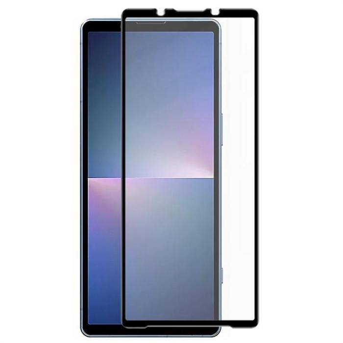 OEM - [1-PACK] Sony Xperia 5 V Härdat Glas Skärmskydd - Svart