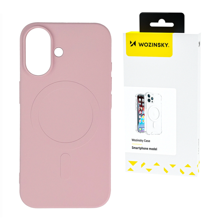 Wozinsky - Wozinsky Galaxy S25 Mobilskal Magsafe Magnetic Silikon - Rosa