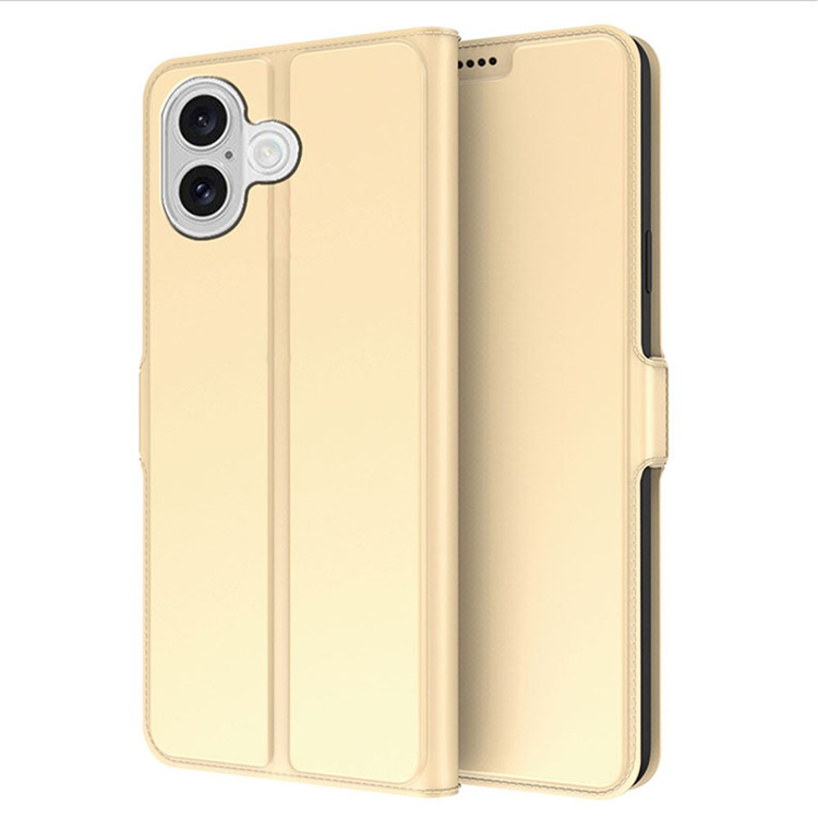 iPhone 17 Plånboksfodral Shockproof - Guld (Guld) | 2353 | AlltMobil