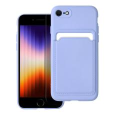 Forcell - iPhone 7/8/SE (2020/2022) Skal Forcell Korthållare Violett