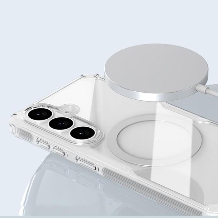 Nillkin - Nillkin Mobilskal för Galaxy S26 MagSafe Nature TPU Pro - Vit