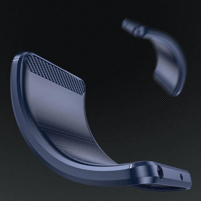 OEM - Galaxy S25 Ultra Mobilskal Carbon Flexible - Blå