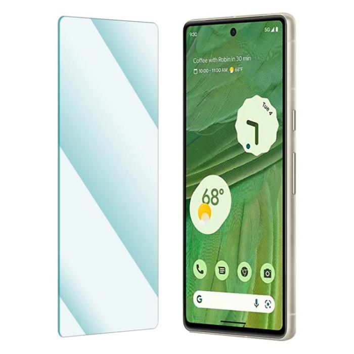 A-One Brand - [1-PACK] Google Pixel 7 Härdat Glas Skärmskydd 2.5D Arc Edge 9H - Clear
