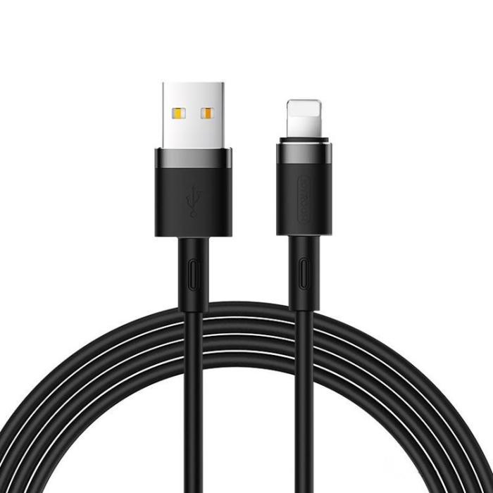 Joyroom - Joyroom USB-A till Lightning kabel 2.4A 1.2m - Svart