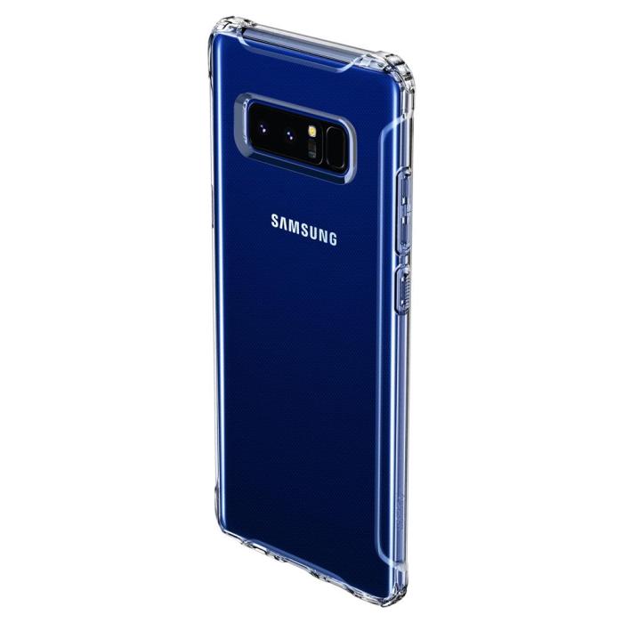 UTGATT4 - SPIGEN Rugged Crystal Skal till Samsung Galaxy Note 8 - Clear