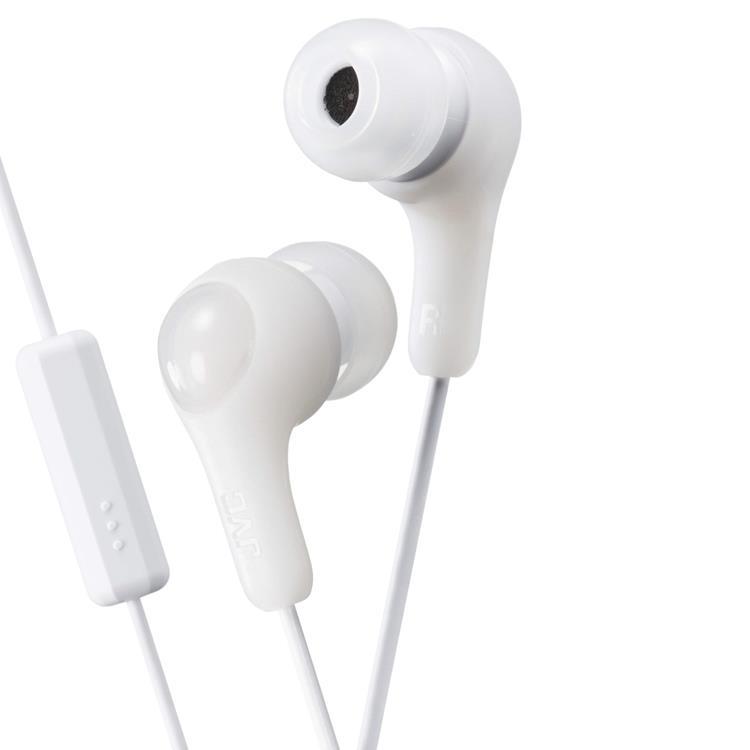 JVC Hörlurar FX7M Gumy Plus In-Ear Mic - Vit | 505771 | AlltMobil