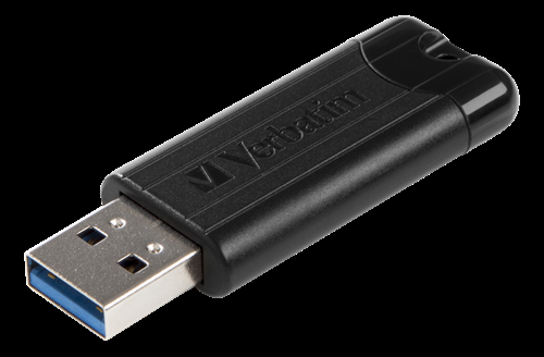 Verbatim PinStripe USB 3.0 minne, 64GB