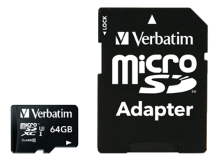 UTGATT5 - Verbatim Pro minneskort microSDXC 64GB
