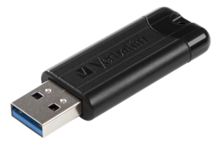 UTGATT5 - Verbatim PinStripe USB 3.0 minne, 64GB