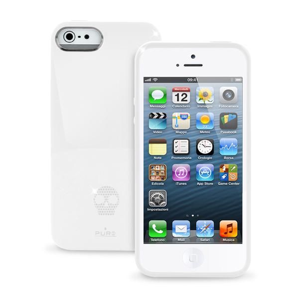 Puro Apple iPhone 5/5S/SE Skull case - Vit | 2353 | AlltMobil