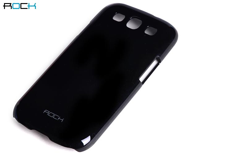 Rock Colorful Skal till Samsung Galaxy S3 i9300 + HD Skärmskydd (Svart) | 2353 | AlltMobil