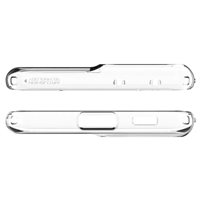Spigen - SPIGEN Liquid Crystal Skal Galaxy S21 Ultra Crystal Clear