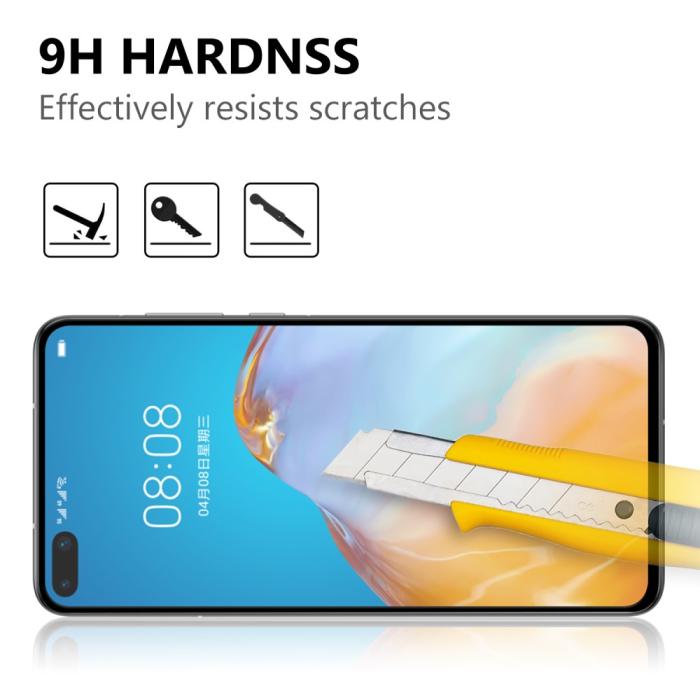 OEM - Full-Fit Härdat Glas Skärmskydd till Huawei P40 Pro