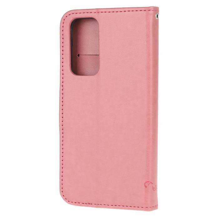 OEM - Butterfly Plånboksfodral till Huawei P40 - Rosa