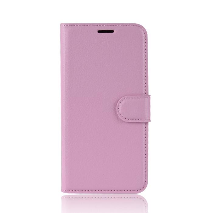 OEM - Litchi Plånboksfodral till Huawei P40 Pro - Rosa
