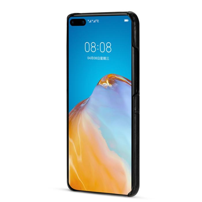 OEM - Skal med kortplatser till Huawei P40 - Svart
