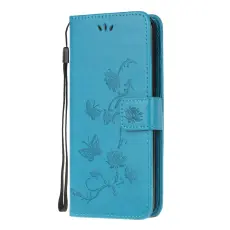 OEM - Butterfly Plånboksfodral till Huawei P40 Pro - Blå