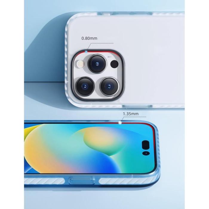 ROCK - ROCK iPhone 14 Plus Skal Double Layer - Lila
