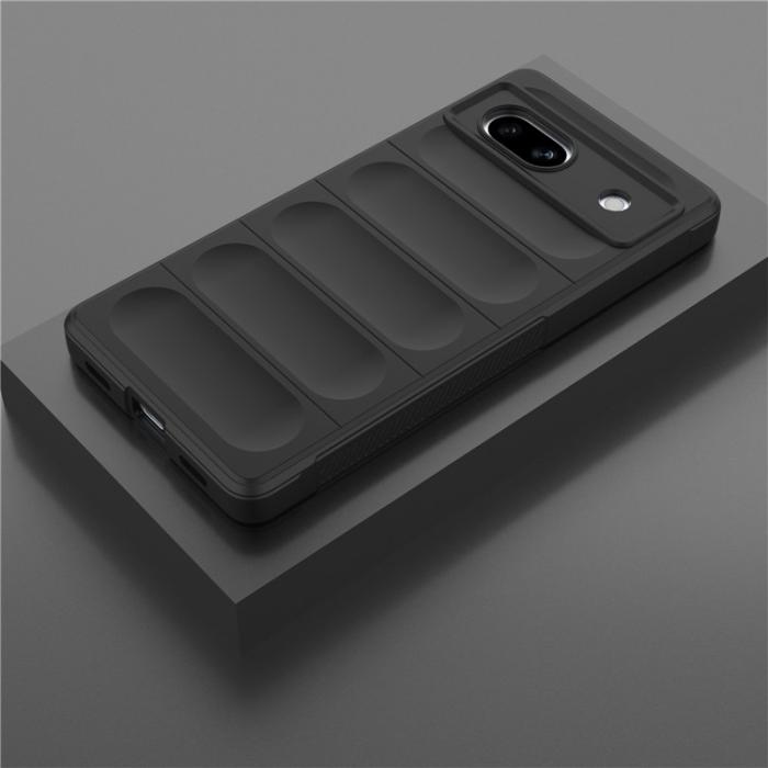 A-One Brand - Google Pixel 7A Mobilskal Rugged TPU - Svart
