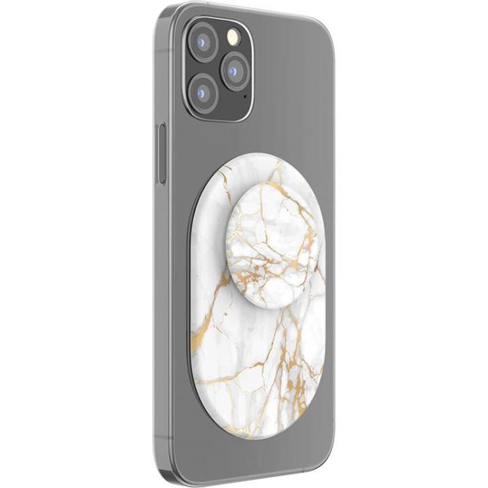 PopSockets - POPSOCKETS PopGrip För MagSafe - Guld Lutz Marble