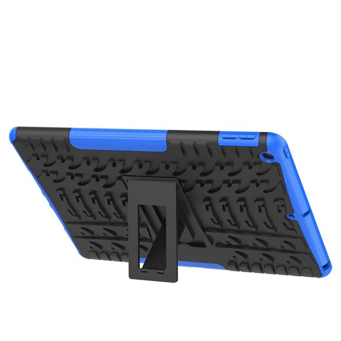 OEM - Anti-slip Hybridskal med Stativ för iPad 10.2