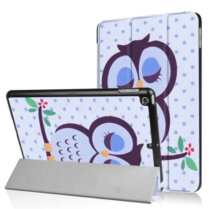 OEM - Fodral för iPad 9.7 2017/2018 - Sovande Uggla