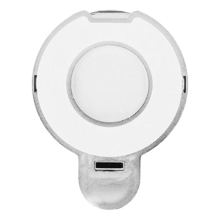 A-One Brand - Mobilställ CIRCLE MIRROR Stick-on - Silver