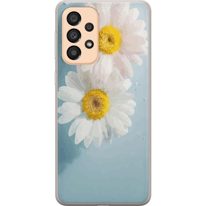 iSecrets - Mobilskal till Samsung Galaxy A33 5G med Sommarblommor