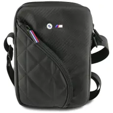 BMW - BMW Tablet V&auml;ska 8" Crossbody Nylon Pockets & Metal Logo BMTB8PCASEPOK
