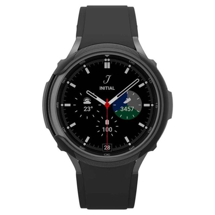 Spigen - Spigen Galaxy Watch 6 Classic (47mm) Skal Liquid Air - Matt Svart