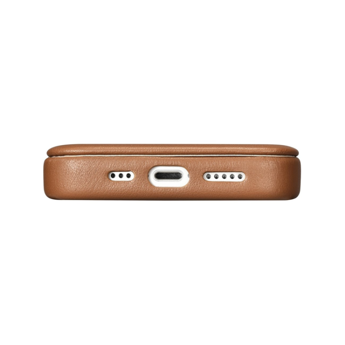 ICARER - iCarer iPhone 14 Pro Max Plånboksfodral MagSafe CE Äkta Läder