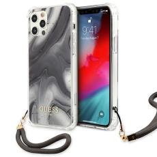 Guess - Guess Skal iPhone 12 & 12 Pro Marble Collection - Gr