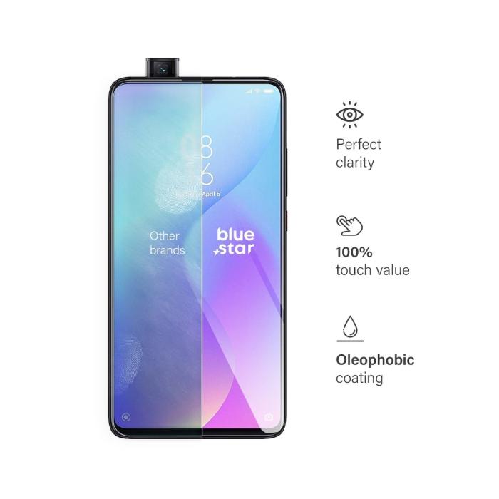 Blue Star - Blue Star Härdat Glas Skärmskydd till Xiaomi Mi 9T Pro