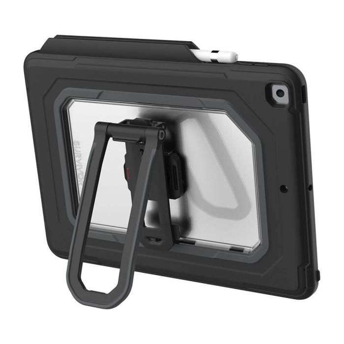 UTGATT1 - Survivor All-Terrain Fodral Surfplatta B2b iPad 10.2 2019 / 2020 - Svart