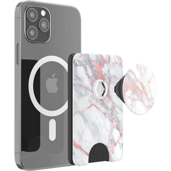 UTGATT1 - Popsocket PopWallet Plus för Magsafe med Grip Guld Lutz
