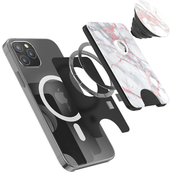 UTGATT1 - Popsocket PopWallet Plus för Magsafe med Grip Guld Lutz