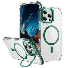 A-One Brand - iPhone 16 Pro Max Mobilskal MagSafe Kickstand - Grön