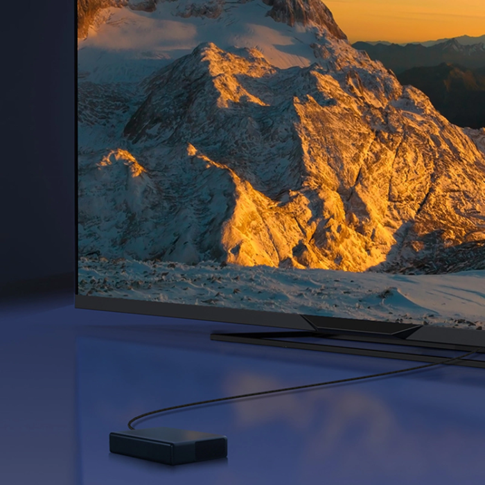 BASEUS - Baseus HDMI 8K Kabel 1m High Definition - Svart