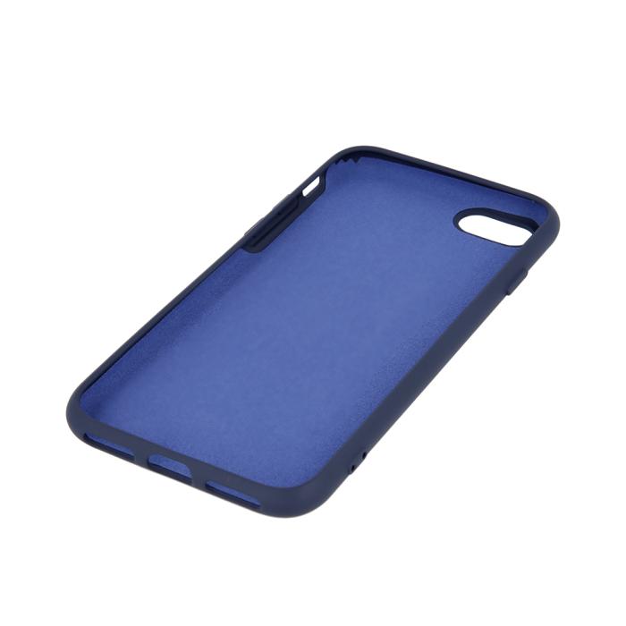 OEM - Silikonfodral Mörkblå iPhone 12/12 Pro - Skyddande Mobilskal