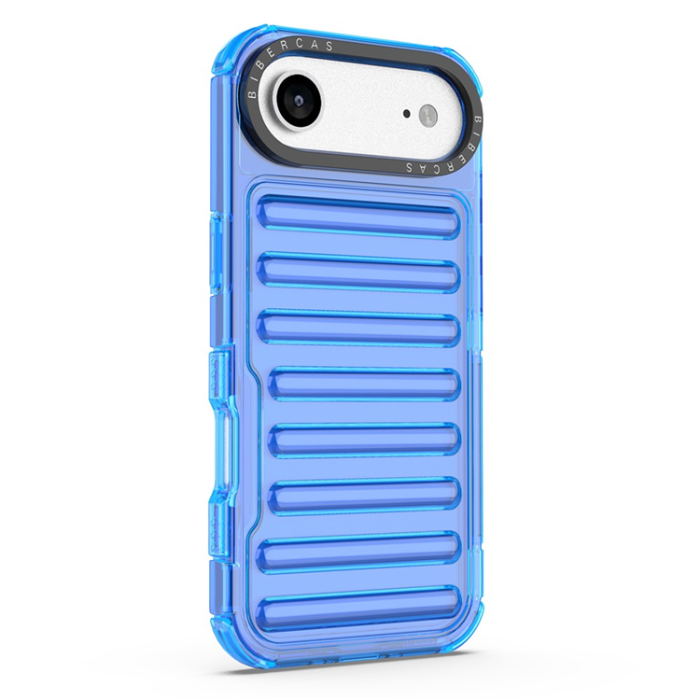 A-One Brand - iPhone 17 Air Mobilskal Stripe Design Detachable - Blå