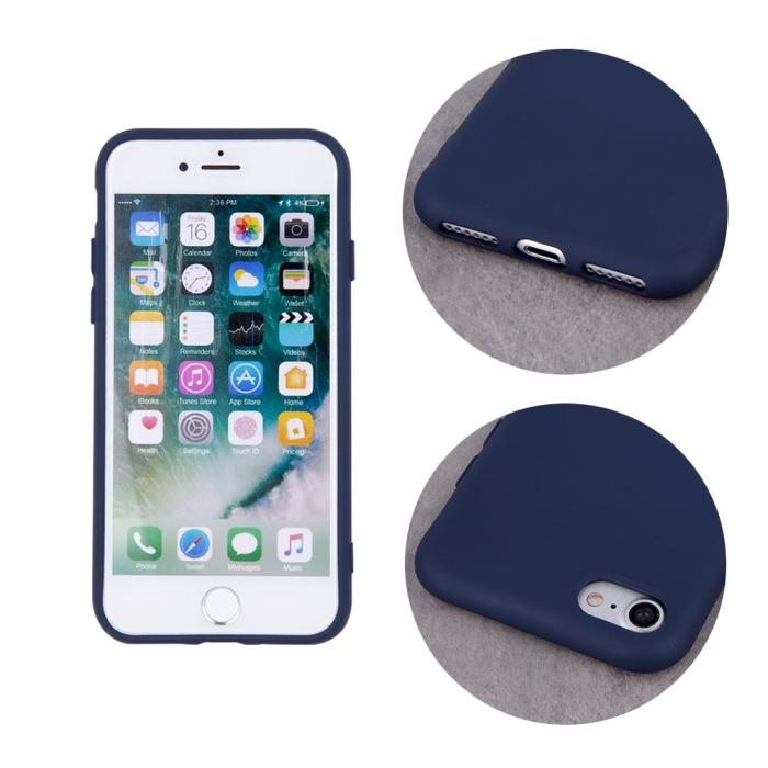OEM - Silikon Skal iPhone 12 Mini Mörkblå