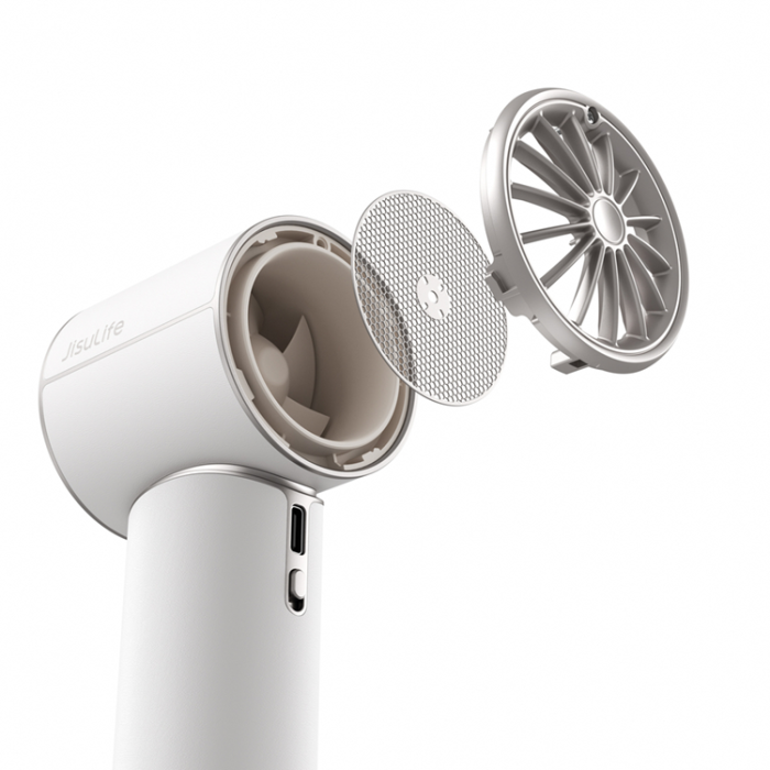 Jisulife - Jisulife Mini Handfläkt 4250 mAh USB-C Fan Pro1 - Vit