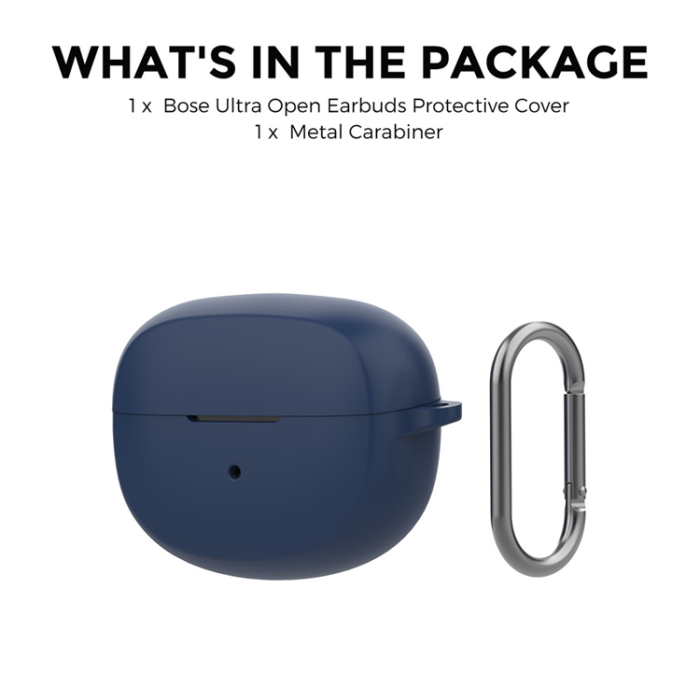 AHASTYLE - AHASTYLE Bose Ultra Open Earbuds Skal med Karbinhake WG147