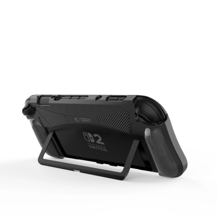 Tech-Protect - Tech-Protect Nintendo Switch 2 Skal Carbon - Svart