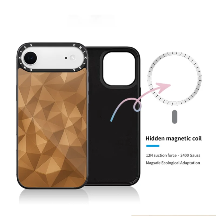 A-One Brand - iPhone 17 Air Mobilskal MagSafe Aluminium Silikon