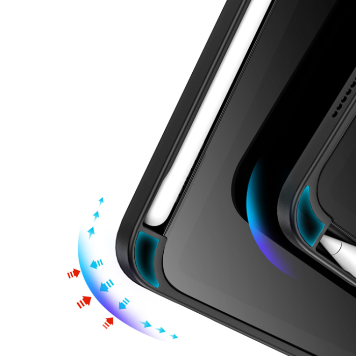 Dux Ducis - Dux Ducis iPad Mini 6 (2021) Fodral Magi Pencil - Svart