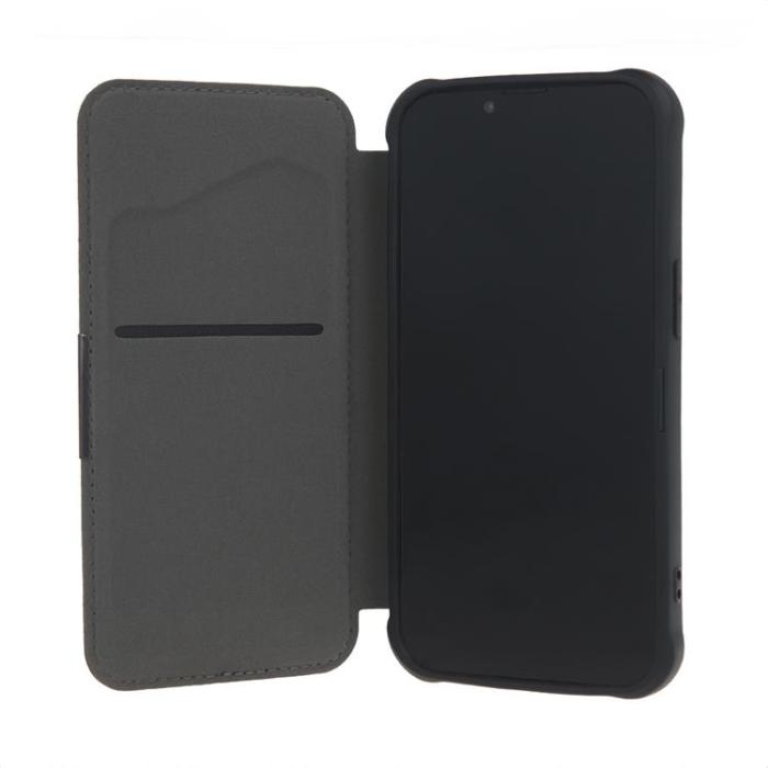 OEM - Galaxy S24 Plånboksfodral Smart Carbon - Blå