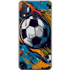 Gustaf - Mobilskal till Samsung Galaxy A40 med Fotbollar