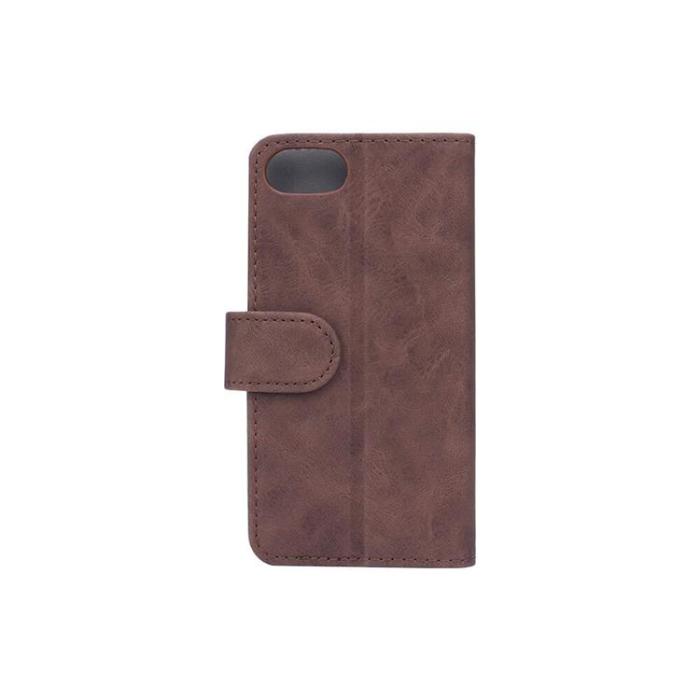 GEAR - GEAR Mobilfodral Nubuck PU iPhone 6 / 7 / 8 / SE - Brun